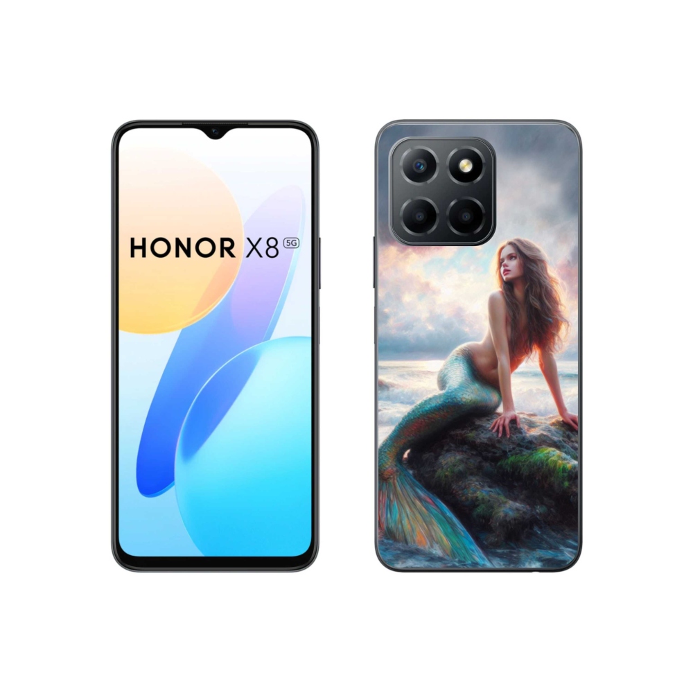 Gelový kryt mmCase na Honor X8 5G/70 Lite 5G - mořská panna