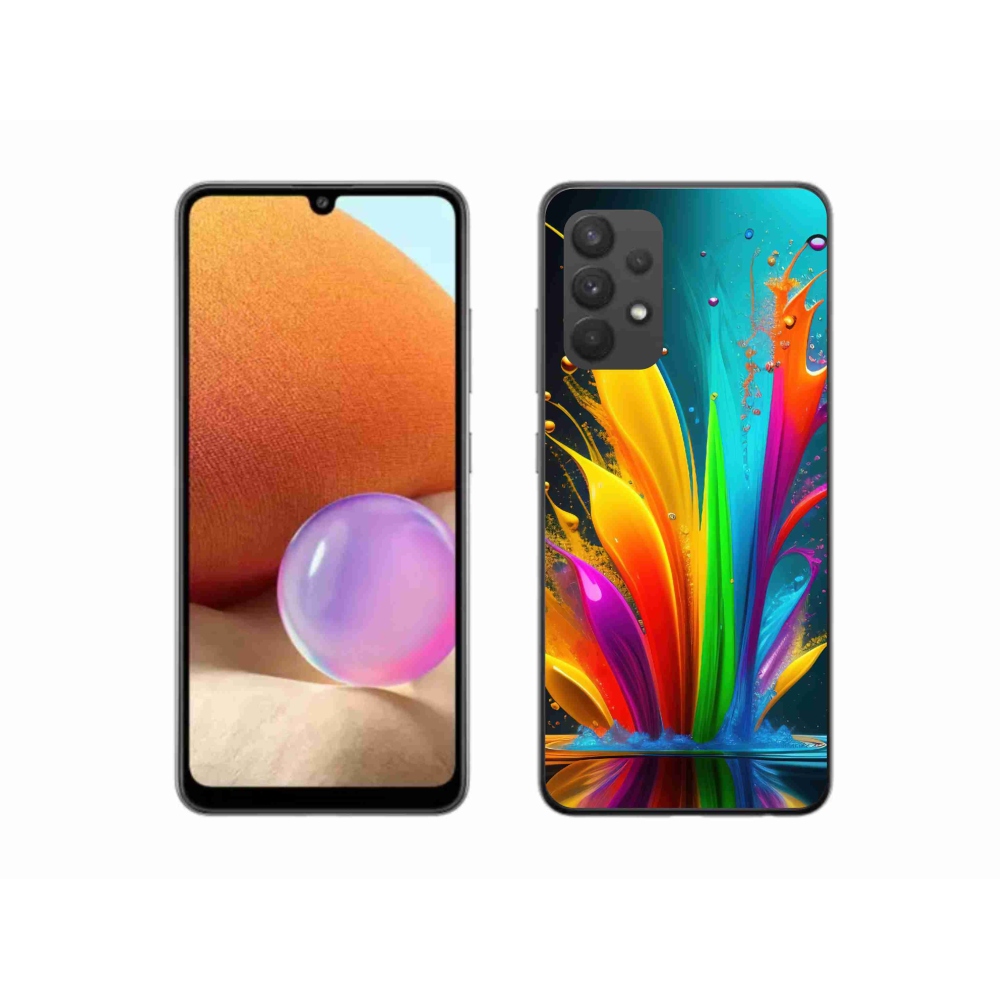 Gelový kryt mmCase na Samsung Galaxy A32 4G - abstraktní motiv 1