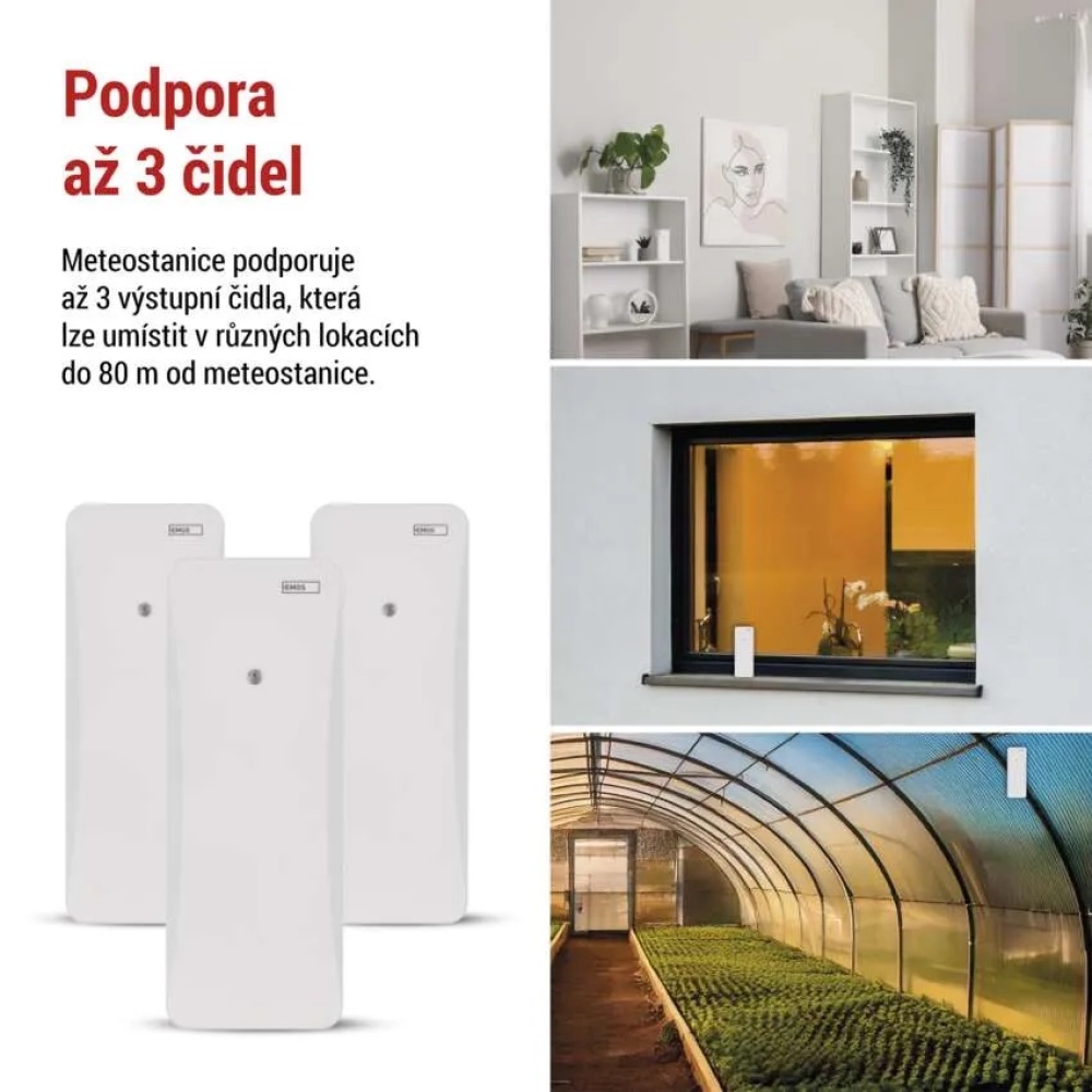 Domácí bezdrátová meteostanice E0531