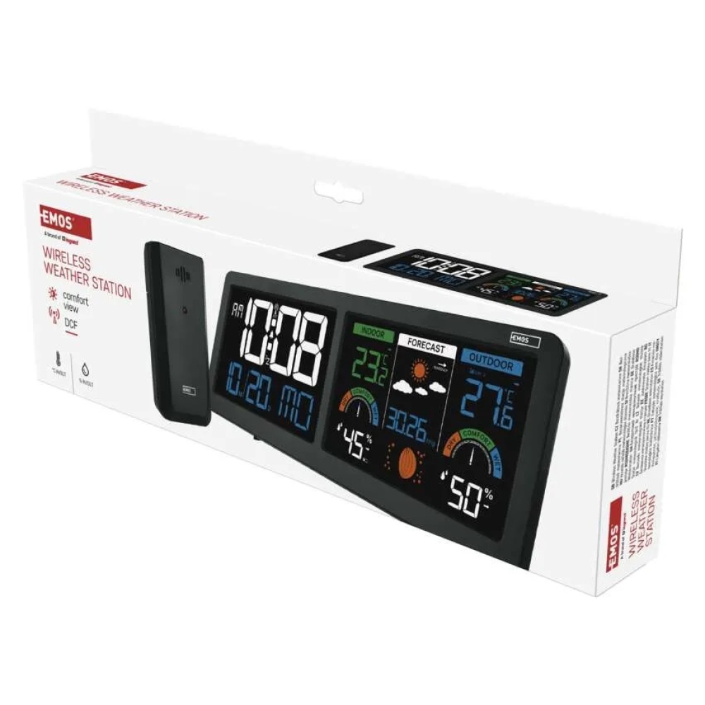 Domácí bezdrátová meteostanice E8625