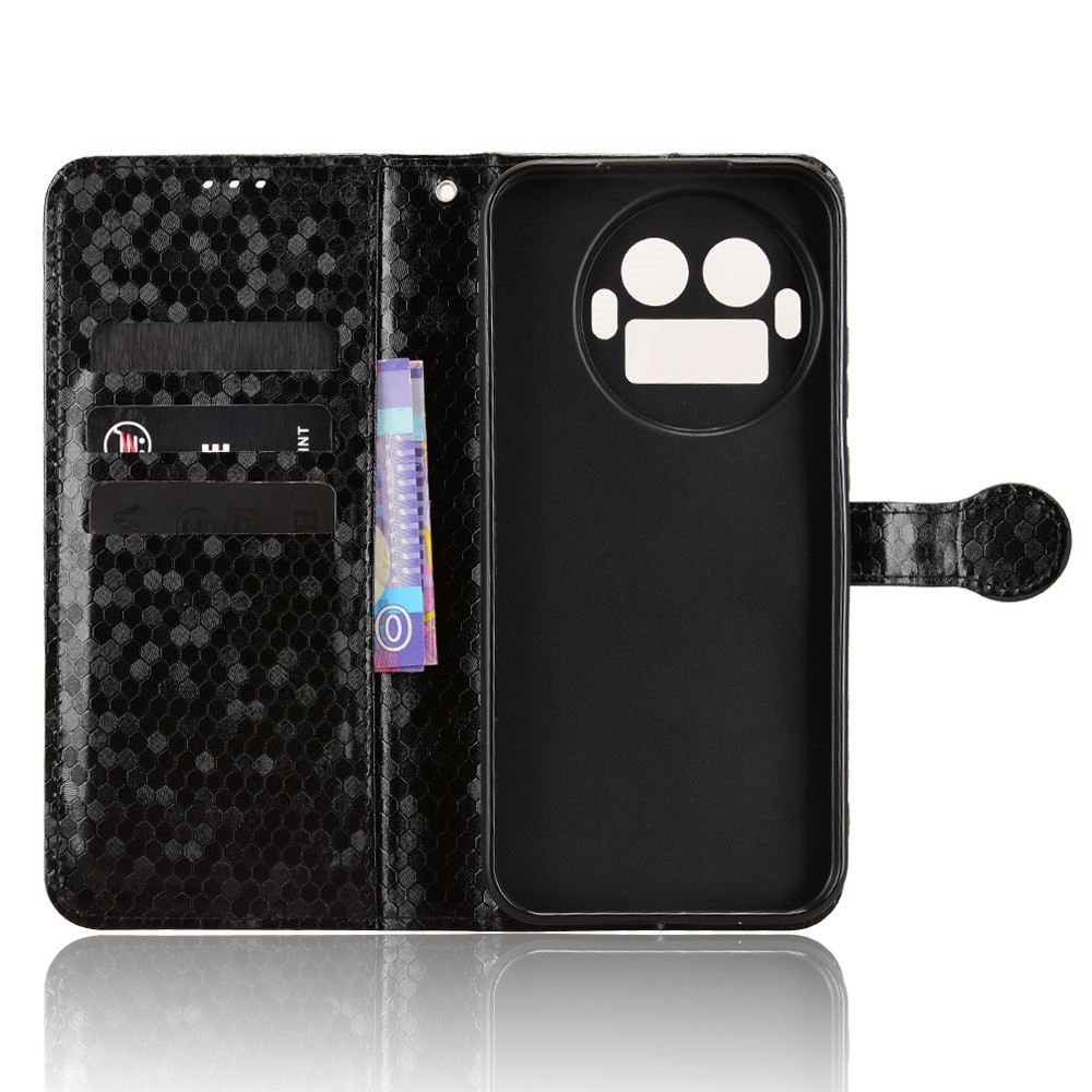 Dot knížkové pouzdro na Realme GT 8 Pro 5G - černé