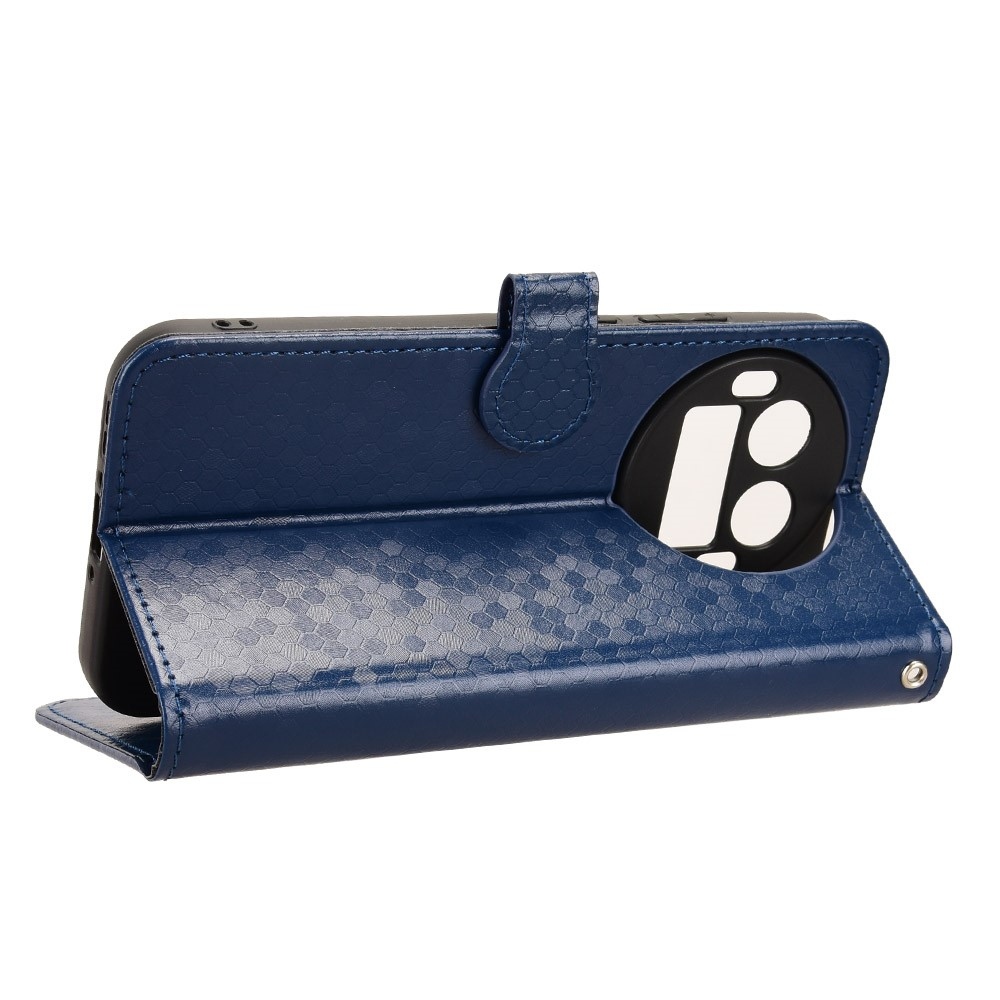 Dot knížkové pouzdro na Realme GT 8 Pro 5G - tmavěmodré