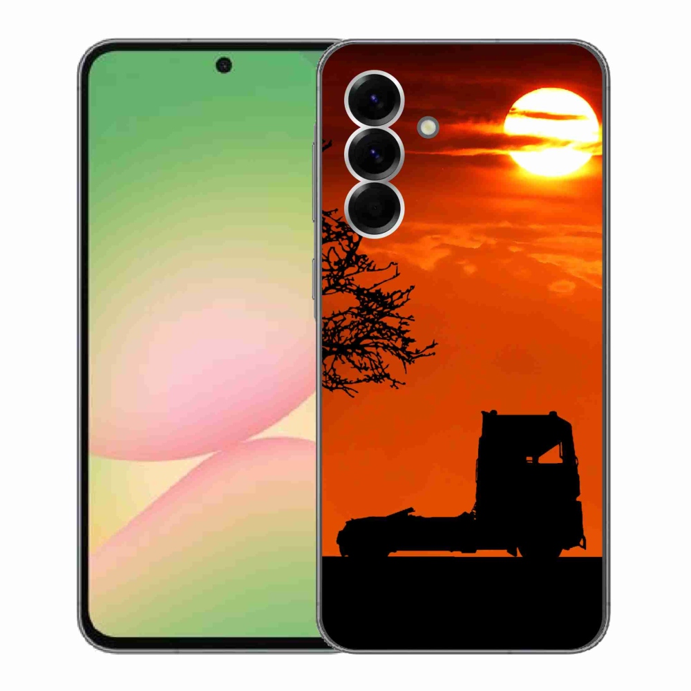 Gelový kryt mmCase na Samsung Galaxy A56 5G - kamion 3