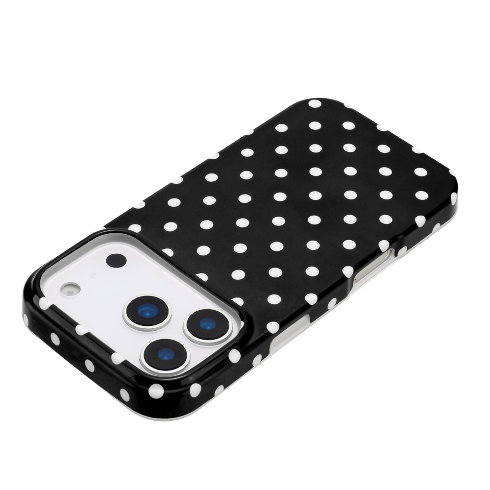 Dots gelový obal na mobil iPhone 18 Pro Max/17 Pro Max - černý
