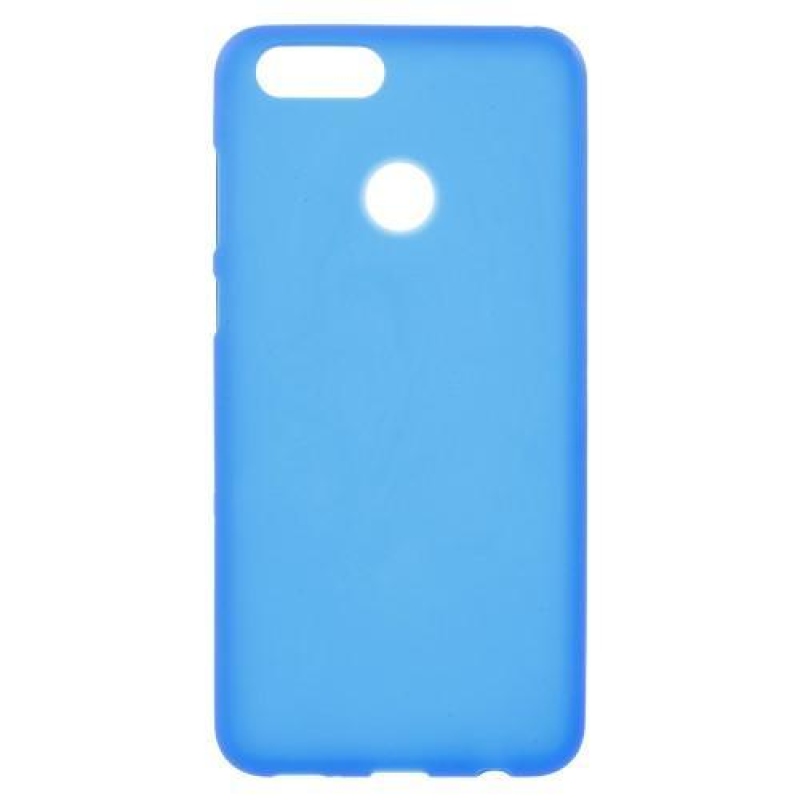 Double matný gelový obal na mobil Honor 7X - modrý
