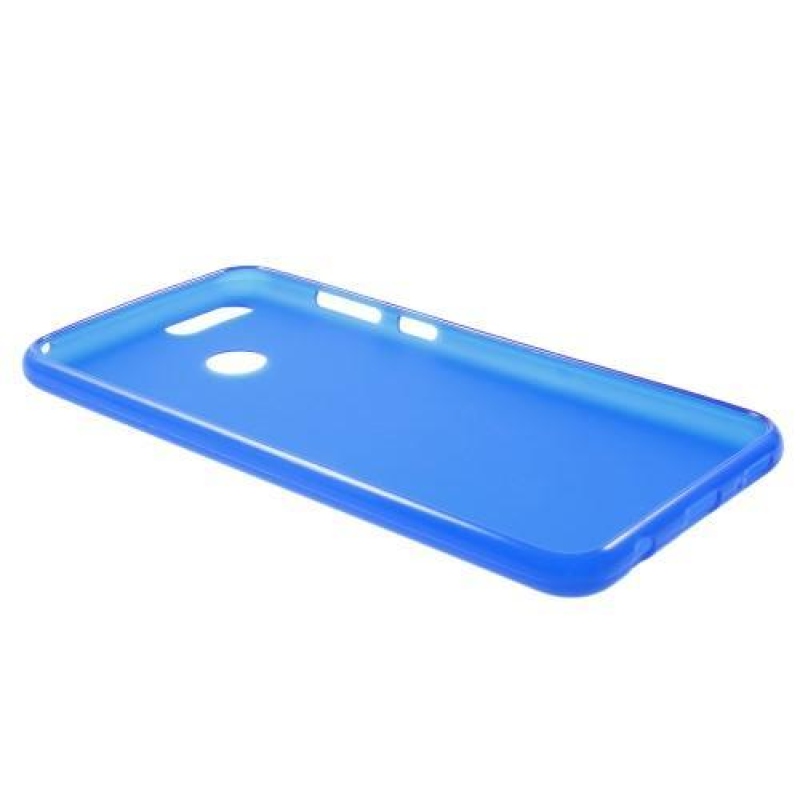 Double matný gelový obal na mobil Honor 7X - modrý