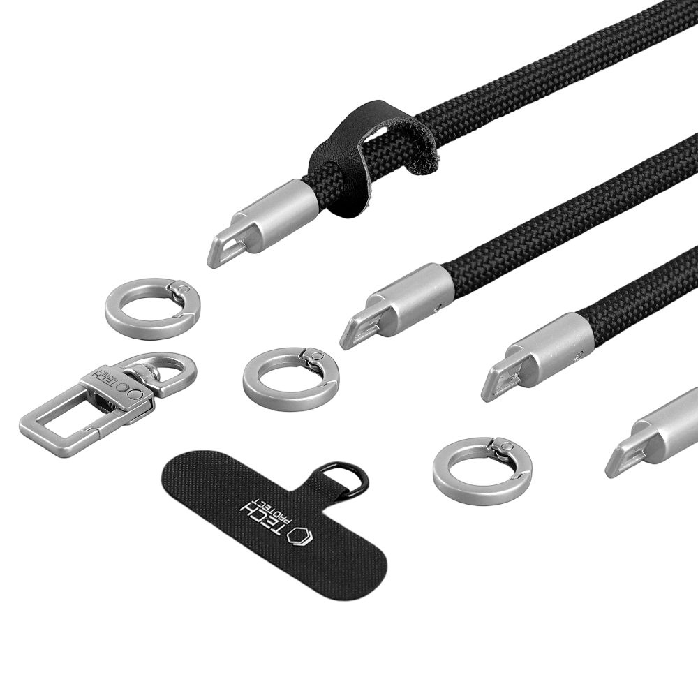 Tech-Protect C10S Rope Crossbody šňůrka na telefon s poutkem na zápěstí