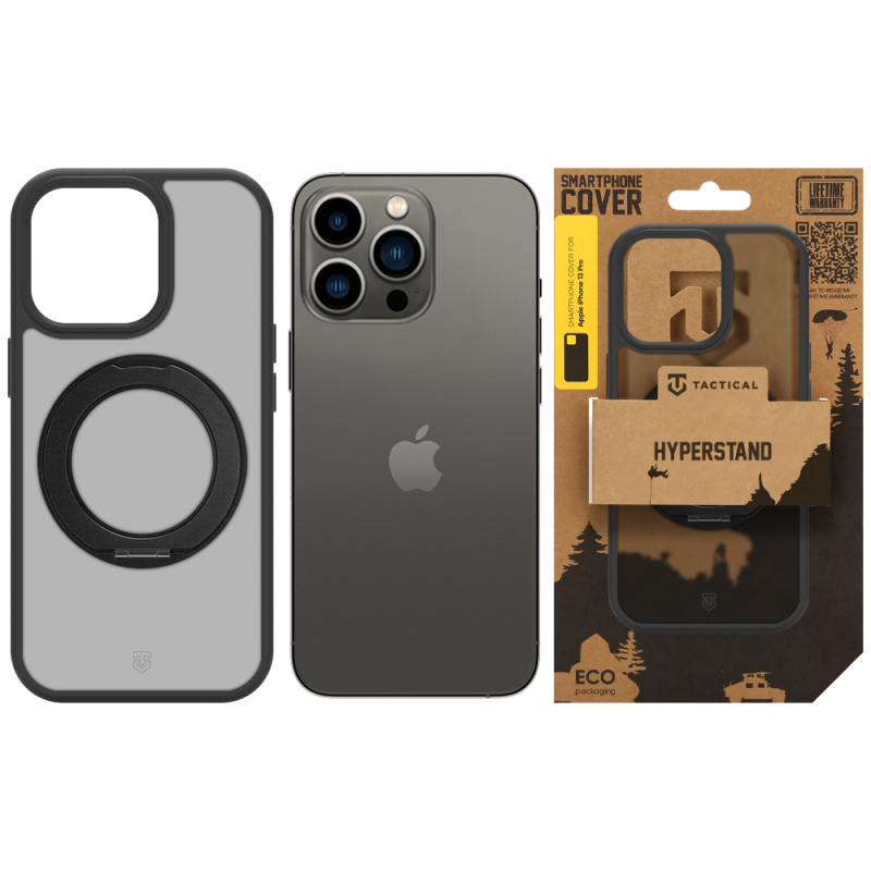 Tactical MagForce Hyperstand Kryt pro Apple iPhone 13 Pro Asphalt
