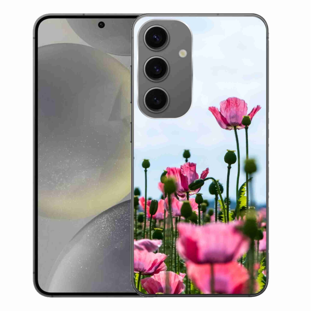Gelový kryt mmCase na Samsung Galaxy S24+ - vlčí mák