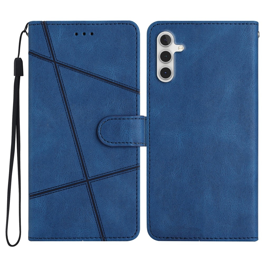 Line knížkové pouzdro na Samsung Galaxy S25 FE - modré
