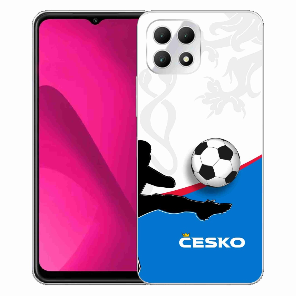 Gelový kryt mmCase na T-Mobile T Phone 2 - fotbal Česko 3