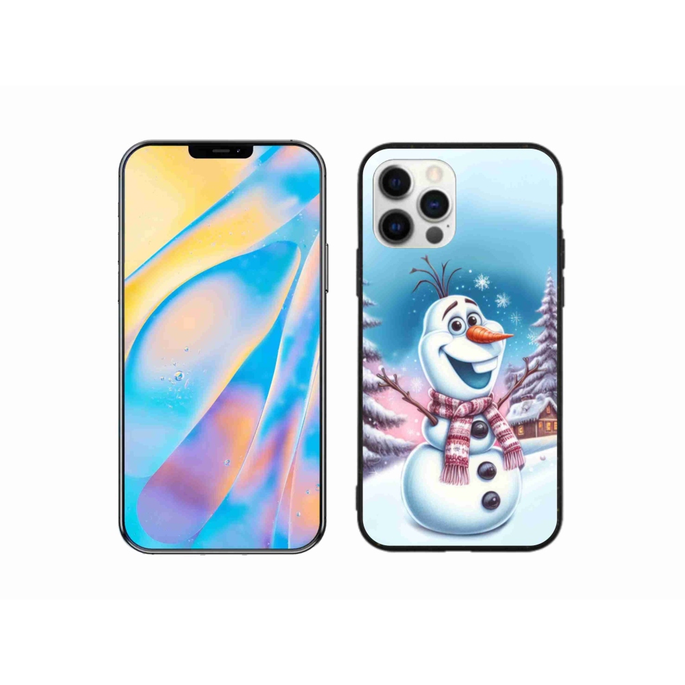Gelový kryt mmCase na iPhone 12 - ledové království