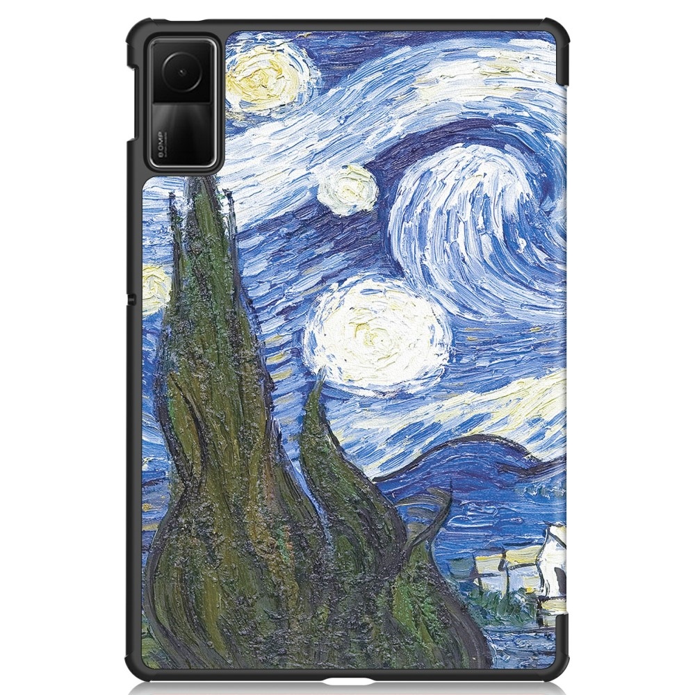 Print chytré zavírací pouzdro na Xiaomi Redmi Pad SE - olejomalba