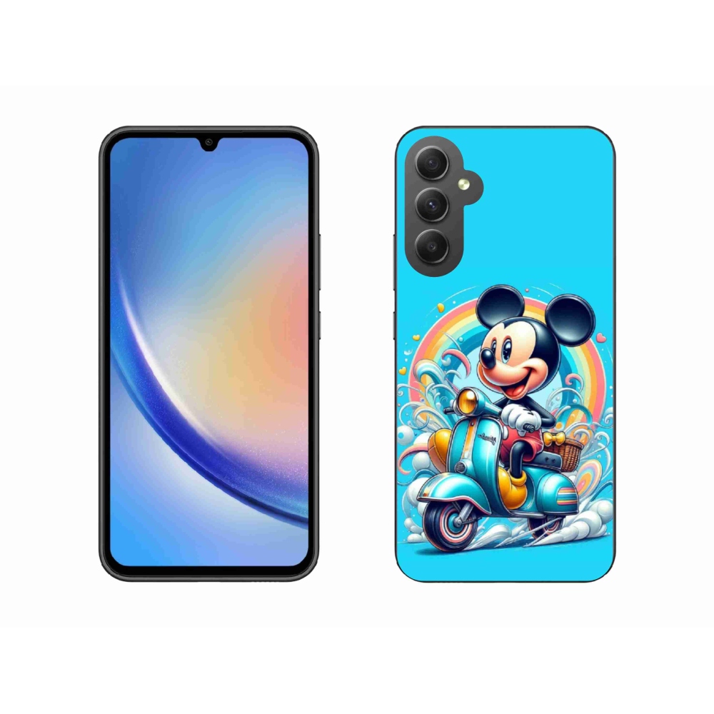 Gelový kryt mmCase na Samsung Galaxy A34 5G - mickey mouse 2