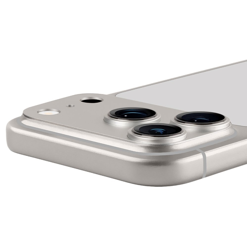 OBAL:ME Camera Island Ochrana Čoček pro Apple iPhone 18 Pro Silver