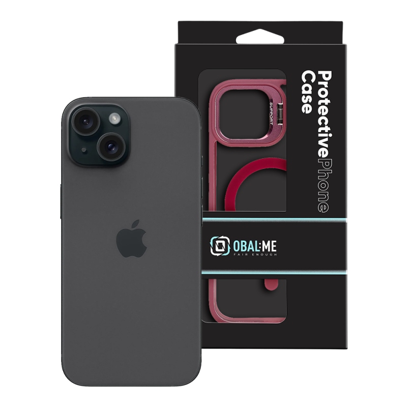 OBAL:ME MagNetix Versa Kryt pro Apple iPhone 15 Wine Red