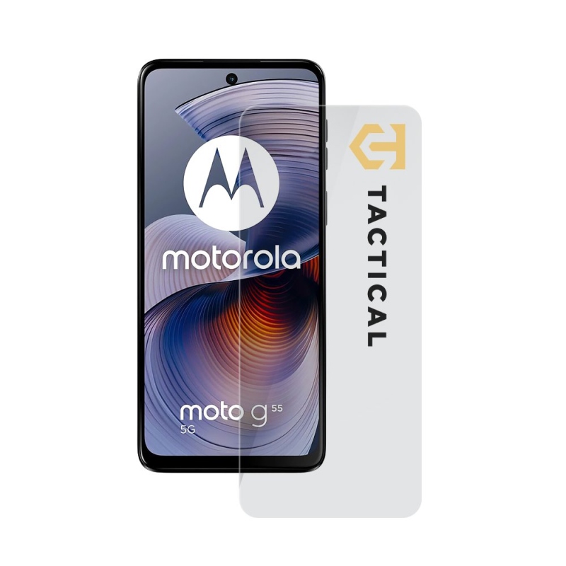 Tactical Glass Shield 2.5D sklo pro Motorola G55 Clear