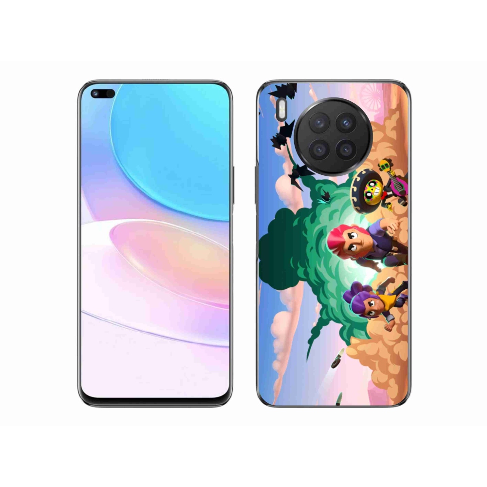 Gelový kryt mmCase na Huawei Nova 8i - brawl stars