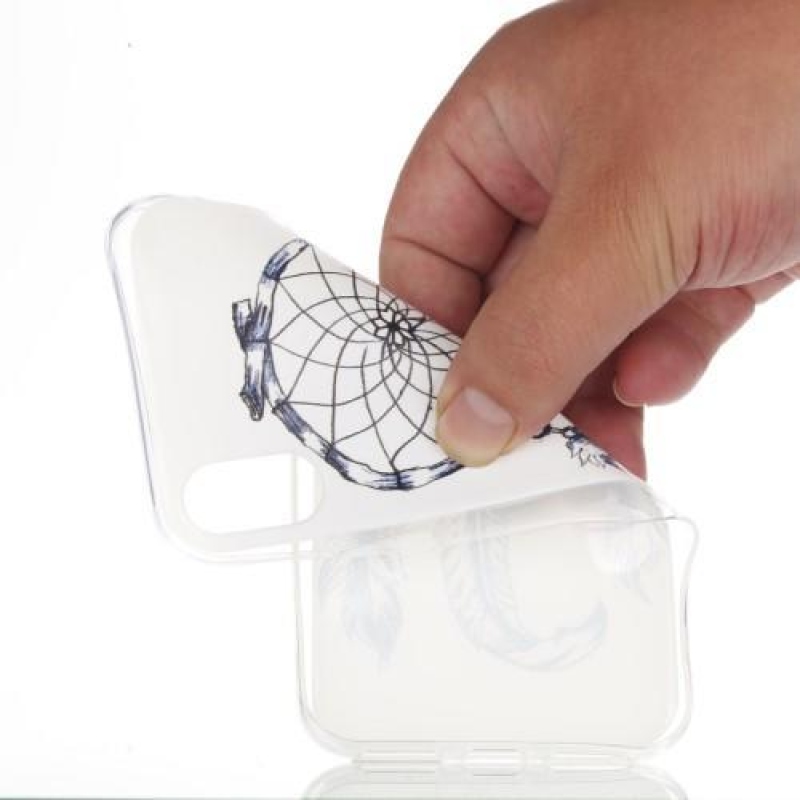 Draw gelový obal na iPhone X - lapač snů