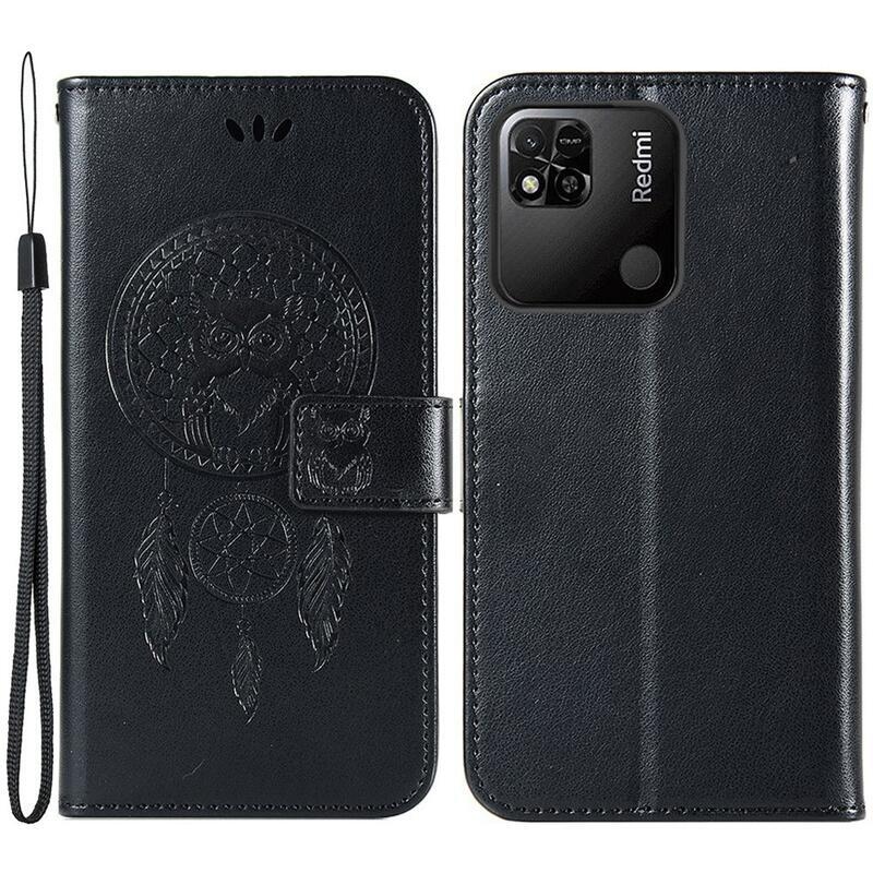 Dream knížkové pouzdro na Xiaomi Redmi 10A - černé