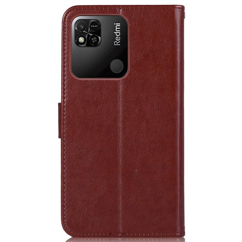 Dream knížkové pouzdro na Xiaomi Redmi 10A - hnědé