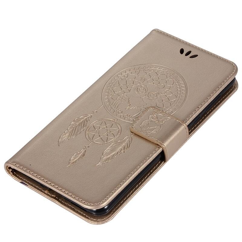 Dream knížkové pouzdro na Xiaomi Redmi 10A - zlaté