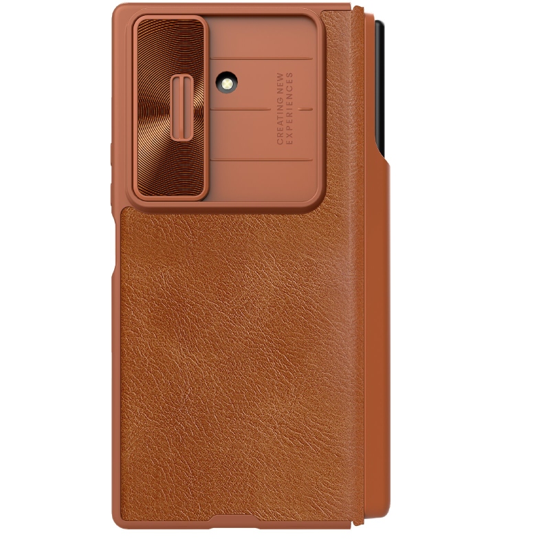 Nillkin Qin Book PRO Pen Slot Pouzdro pro Samsung Galaxy Z Fold 7 Brown