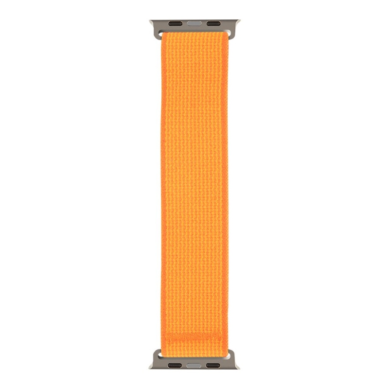 OBAL:ME Textilní Řemínek pro Apple Watch 42-49mm M-L Orange