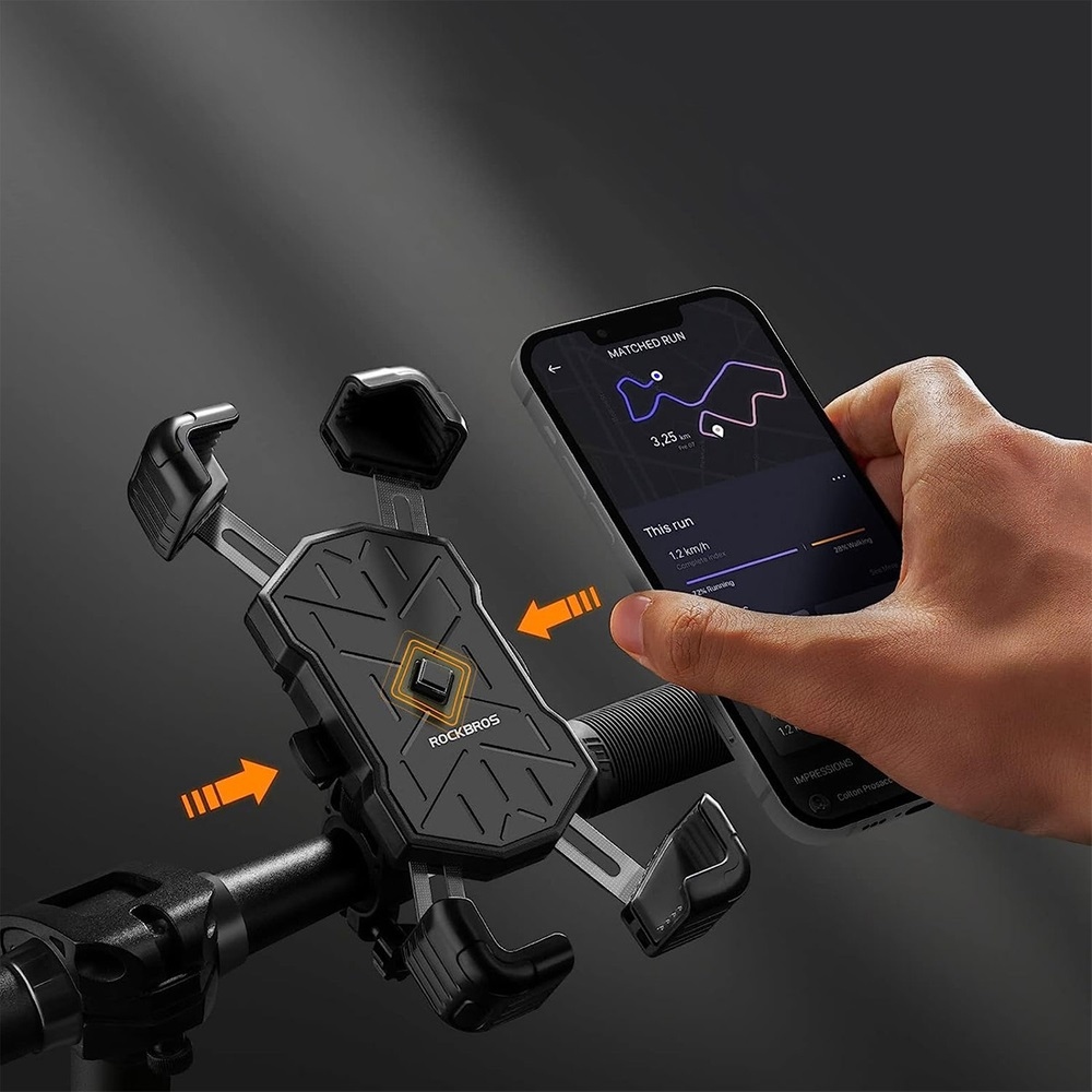 Držák na kolo a motorku Rockbros 25210030001 - černý