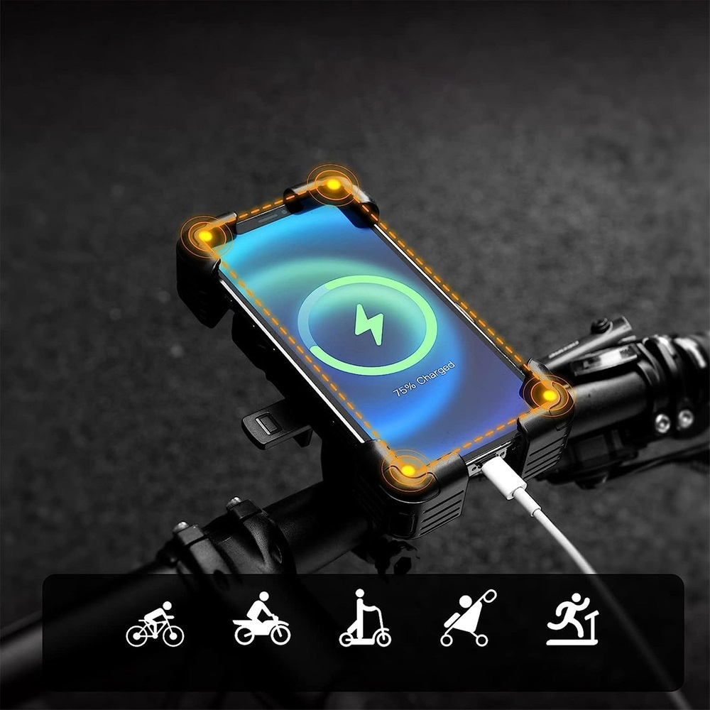 Držák na kolo a motorku Rockbros 25210030001 - černý