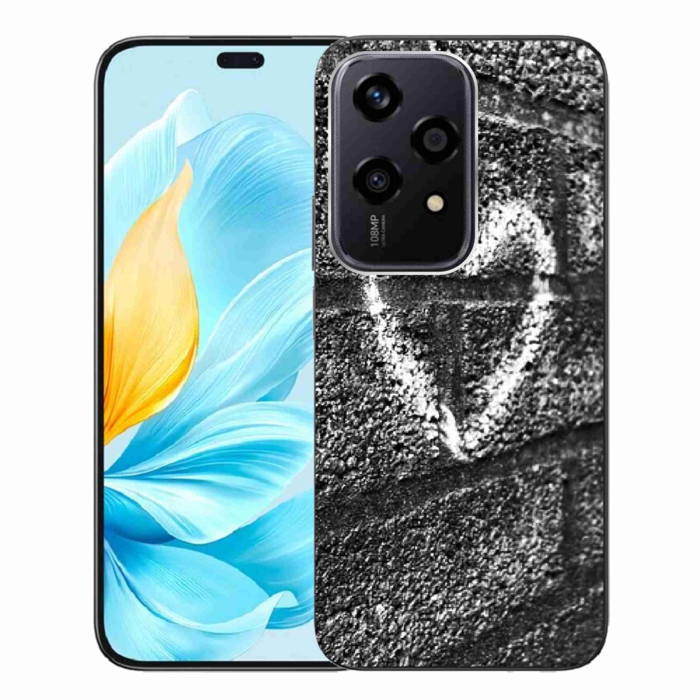 Gelový kryt mmCase na Honor 200 Lite 5G - srdce na zdi