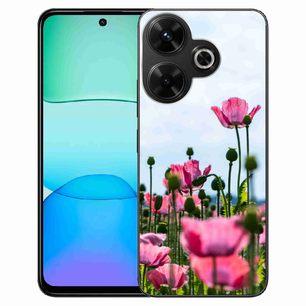 Gelový kryt mmCase na Xiaomi Redmi 13 4G/Poco M6 4G - vlčí mák