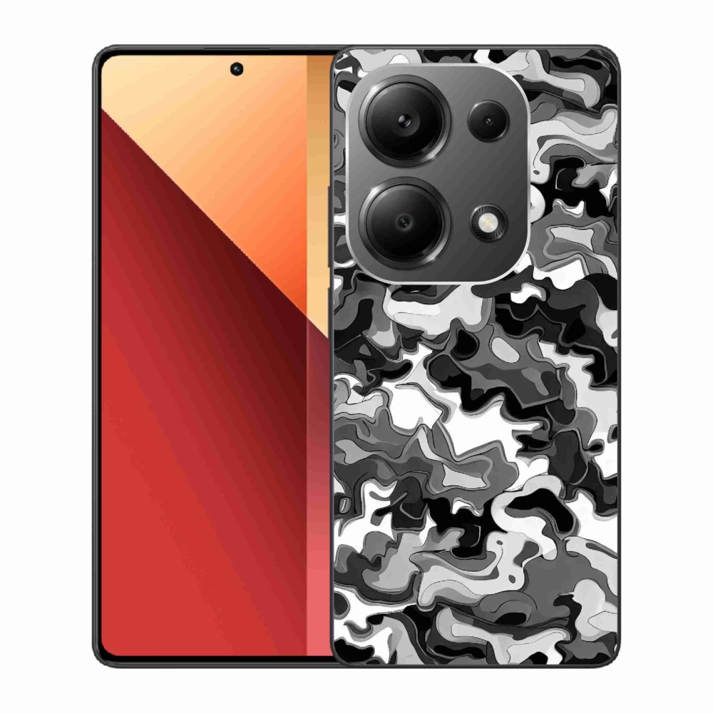 Gelový kryt mmCase na Xiaomi Redmi Note 13 Pro 4G/Poco M6 Pro - maskáčový vzor 3