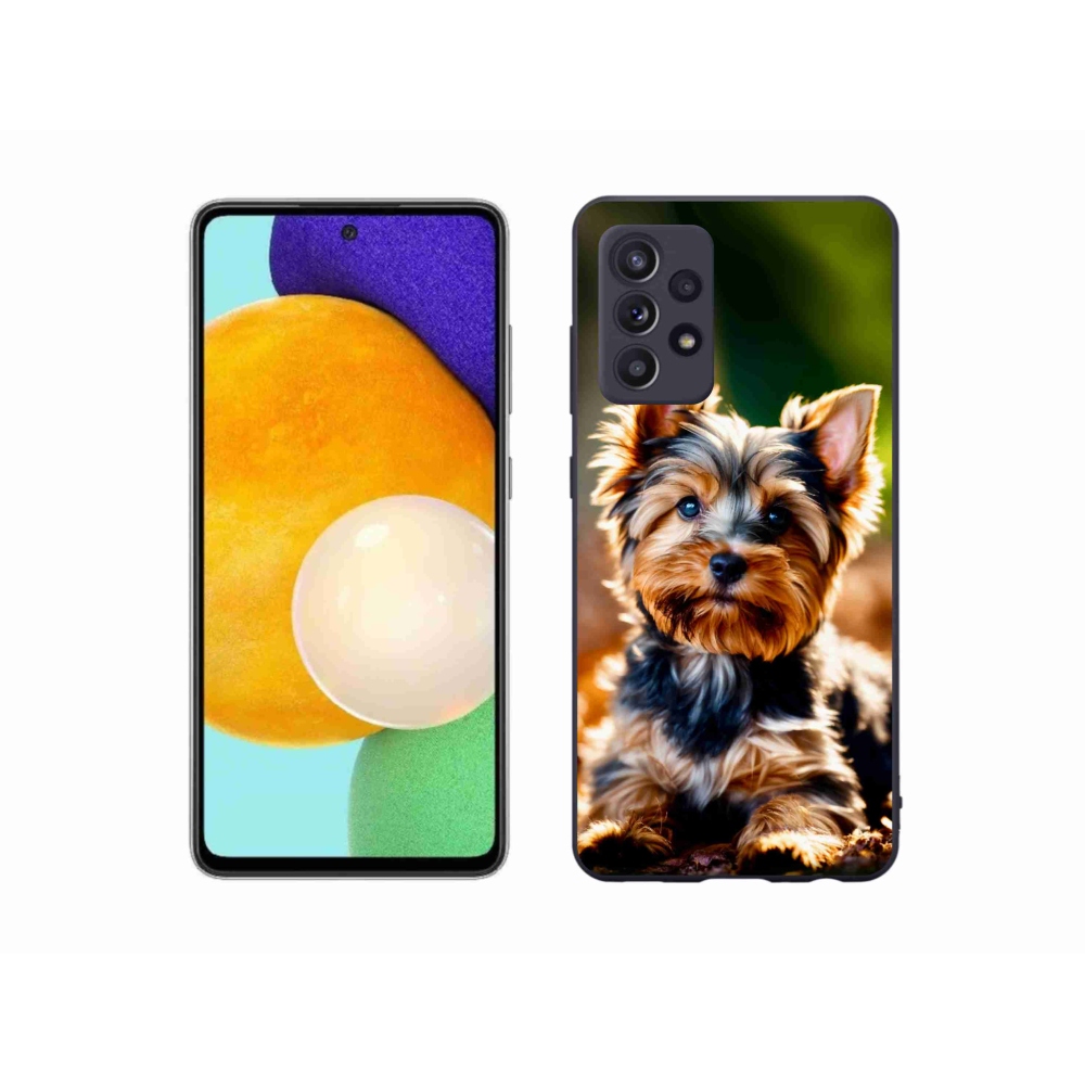 Gelový kryt mmCase na Samsung Galaxy A52s 5G - jorkšír 10