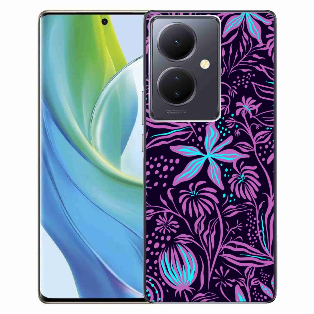 Gelový kryt mmCase na Vivo V29 Lite 5G - květiny 2