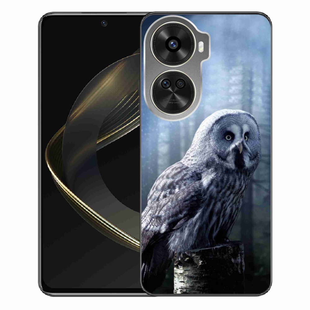 Gelový kryt mmCase na Huawei Nova 12 SE - sova