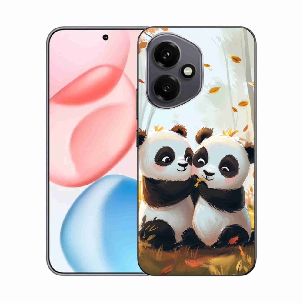 Gelový kryt mmCase na Honor 400 - pandy