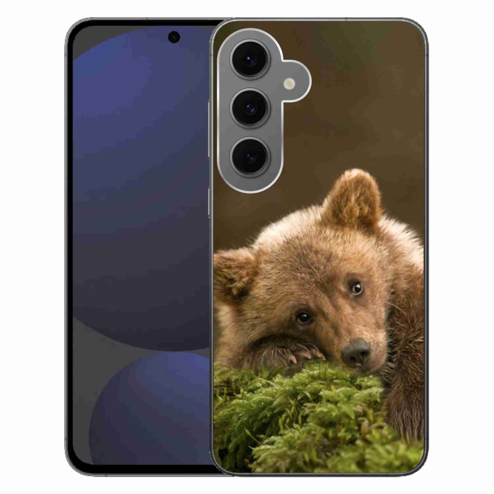 Gelový kryt mmCase na Samsung Galaxy S24 FE - medvěd
