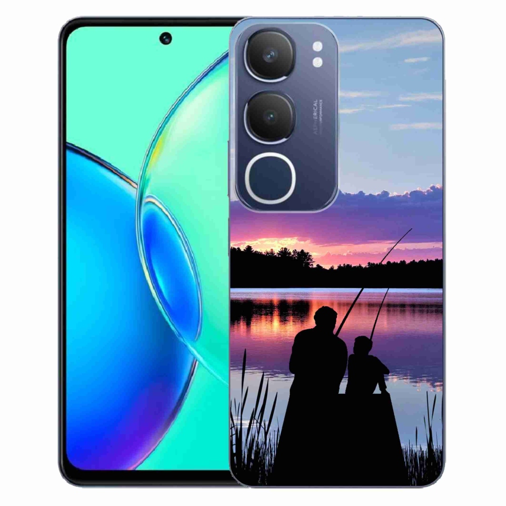 Gelový kryt mmCase na Vivo Y19s - rybaření 2
