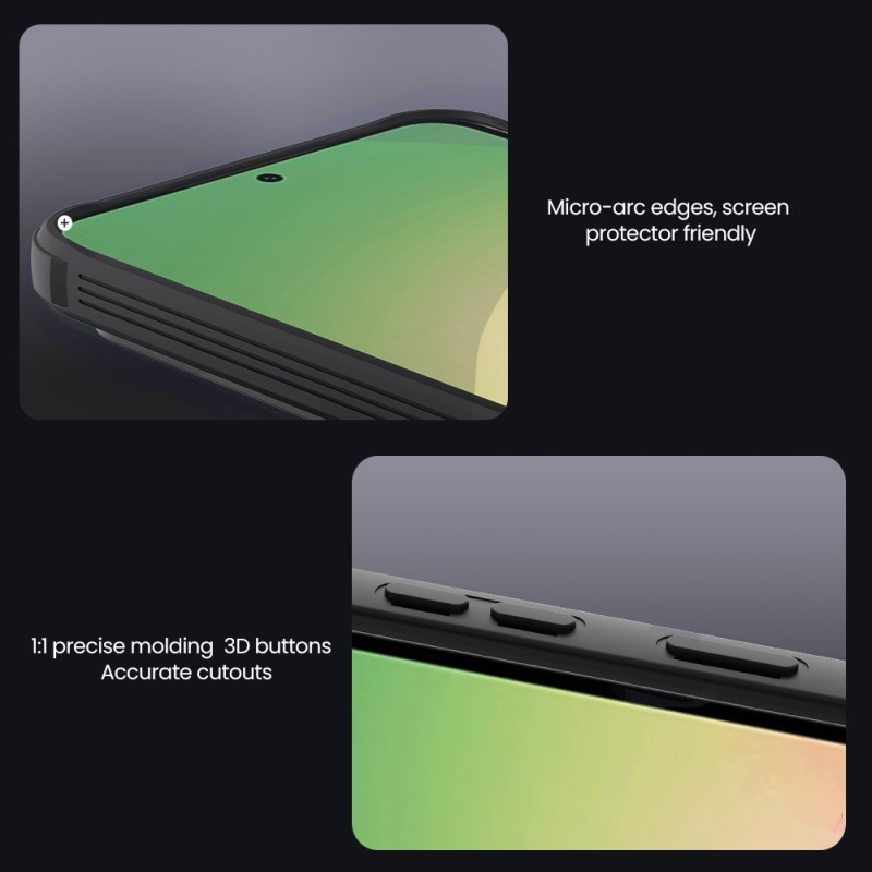 Nillkin CamShield PRO Zadní Kryt pro Samsung Galaxy A57 Transparent Black