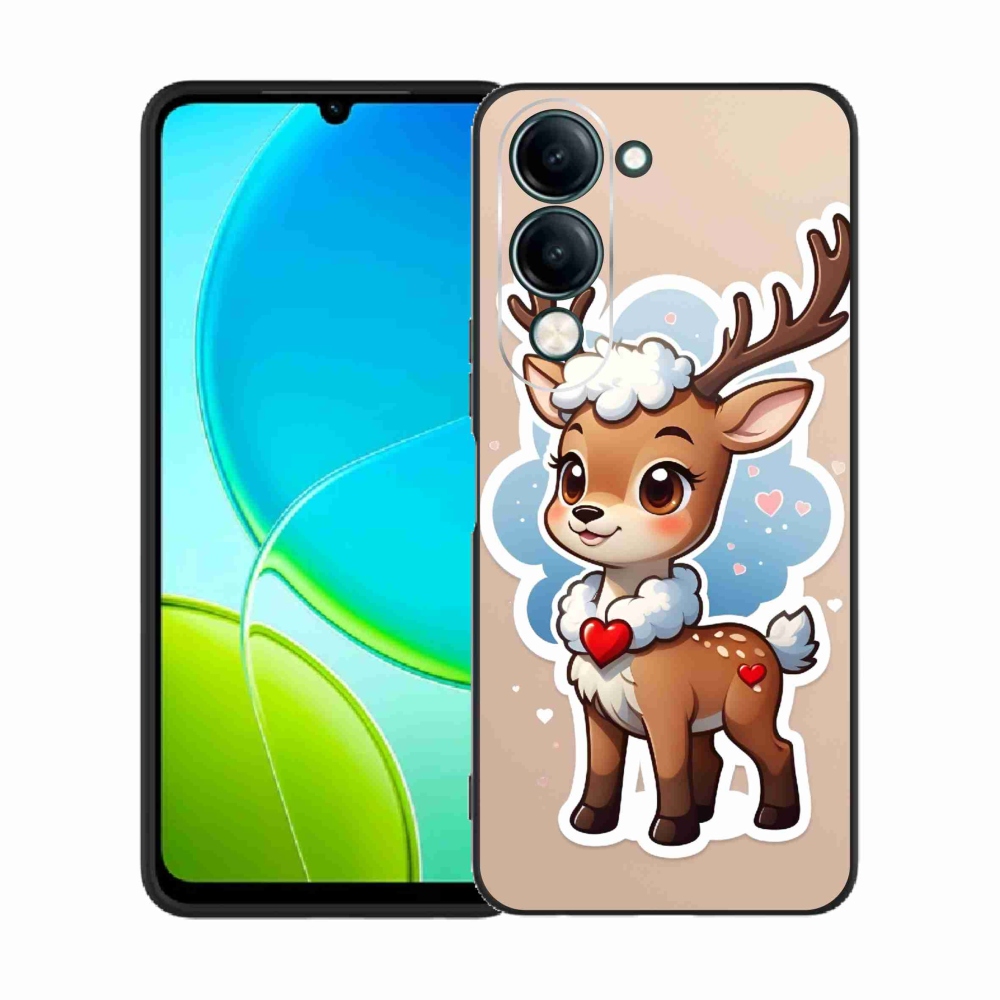 Gelový kryt mmCase na Vivo Y29s 5G - kreslený sob