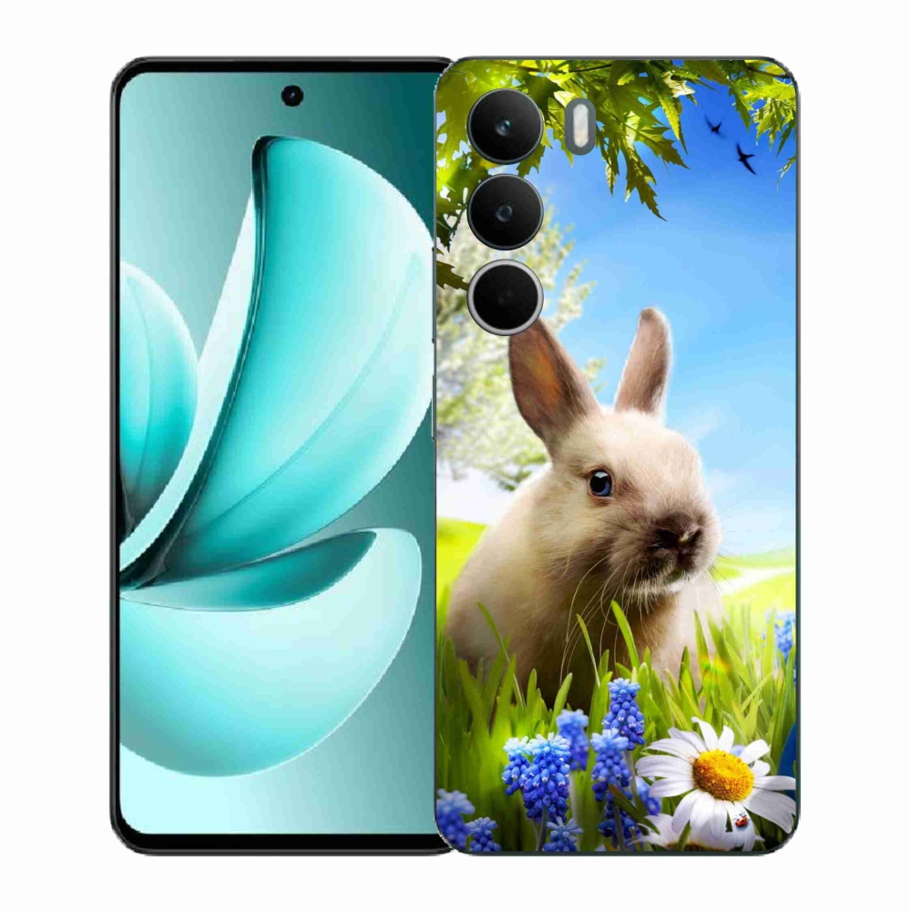 Gelový kryt mmCase na Realme C71 - zajíček