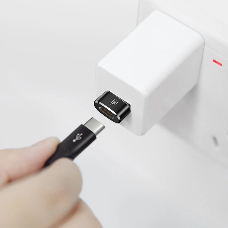 Baseus Adaptér z USB-C na USB-A Black 