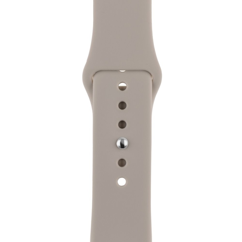 OBAL:ME Silikonový Řemínek pro Apple Watch 38-41mm S-M Beige