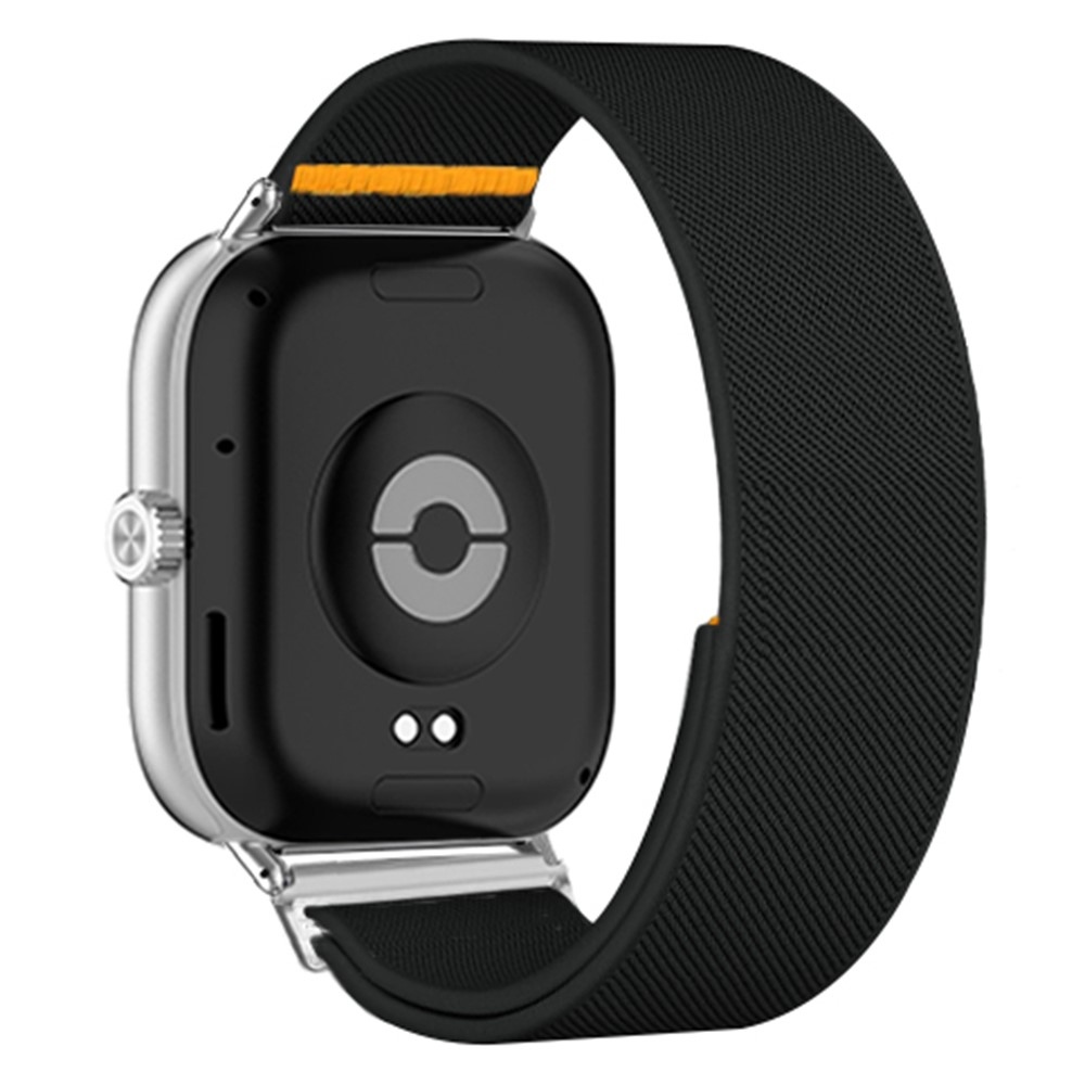 Durab nylonový elastický řemínek na Xiaomi Smart Band 10 Pro/9 Pro/8 Pro/Redmi Watch 6/5/4 - černý