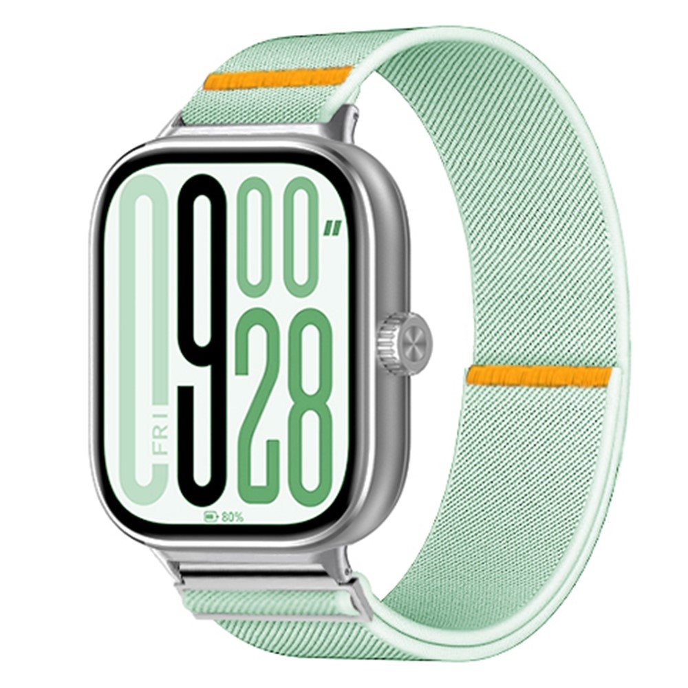 Durab nylonový elastický řemínek na Xiaomi Smart Band 10 Pro/9 Pro/8 Pro/Redmi Watch 6/5/4 - modrozelený