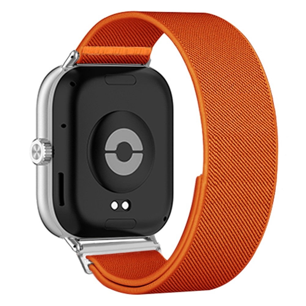Durab nylonový elastický řemínek na Xiaomi Smart Band 10 Pro/9 Pro/8 Pro/Redmi Watch 6/5/4 - oranžový