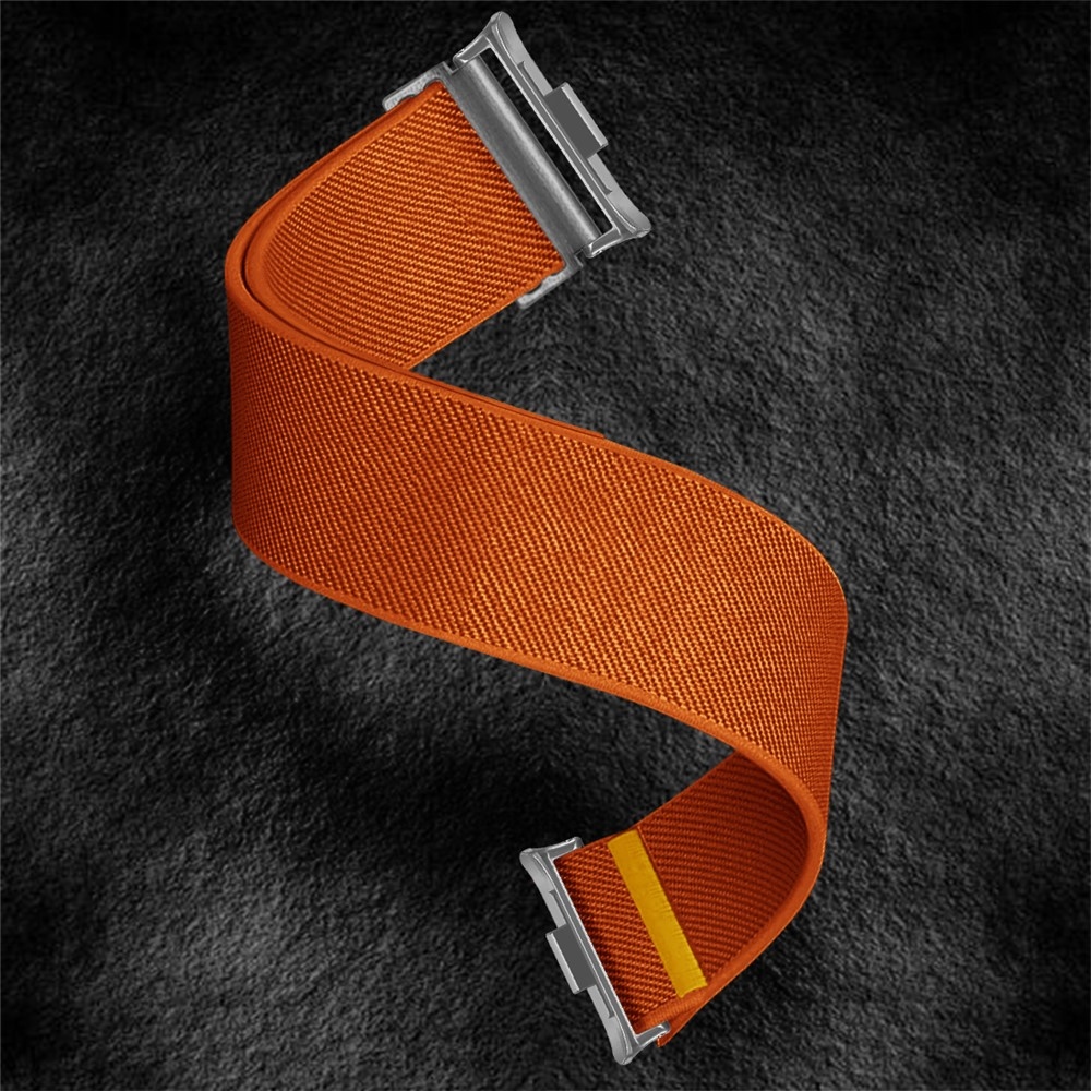 Durab nylonový elastický řemínek na Xiaomi Smart Band 10 Pro/9 Pro/8 Pro/Redmi Watch 6/5/4 - oranžový