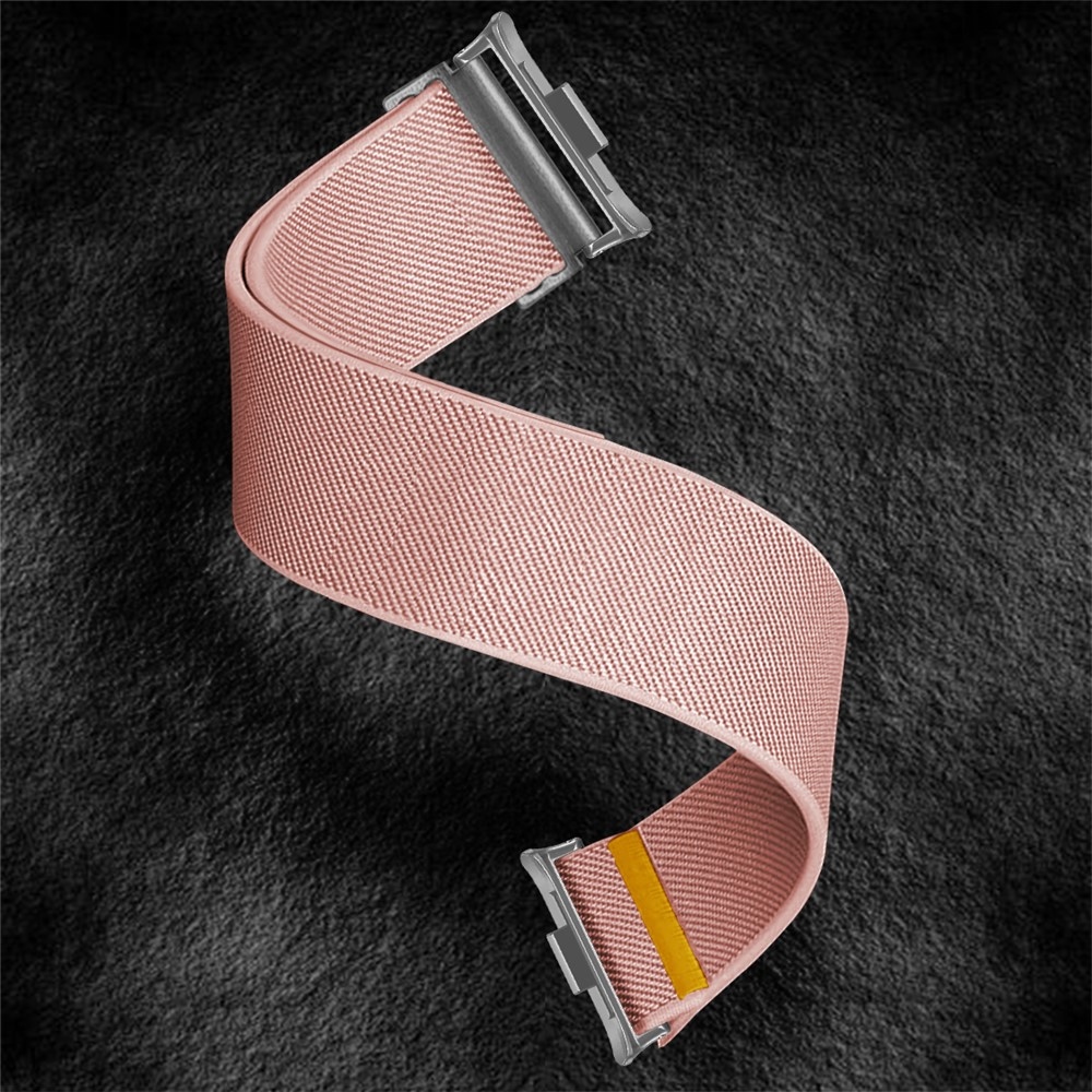 Durab nylonový elastický řemínek na Xiaomi Smart Band 10 Pro/9 Pro/8 Pro/Redmi Watch 6/5/4 - růžový