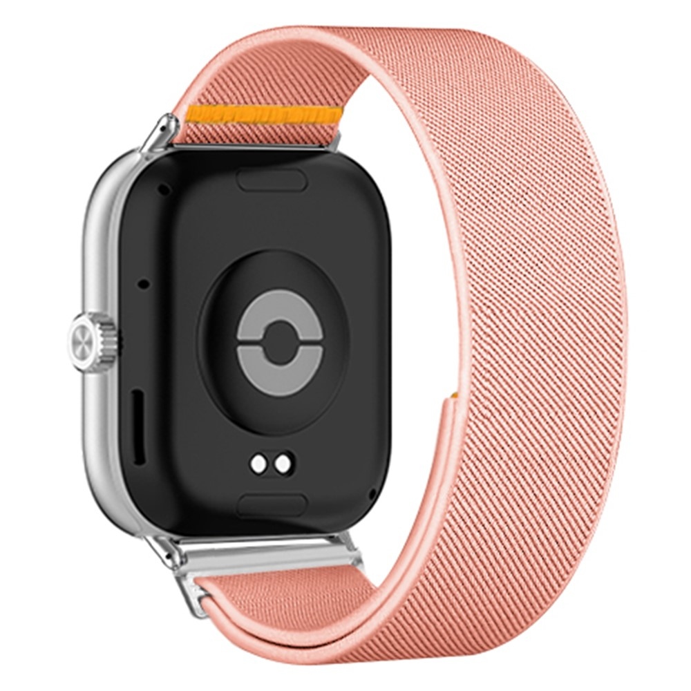 Durab nylonový elastický řemínek na Xiaomi Smart Band 10 Pro/9 Pro/8 Pro/Redmi Watch 6/5/4 - růžový